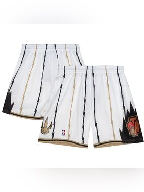 Toronto Raptors Mitchell & Ness 1998-99 Hardwood Classics Swingman Shorts Size M